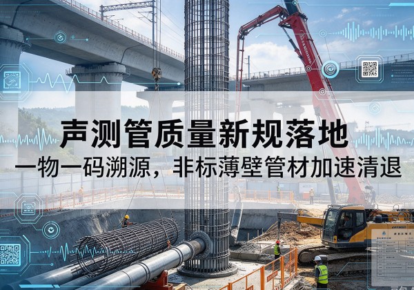卫东声测管质量新规落地，一物一码溯源，非标薄壁管材加速清退