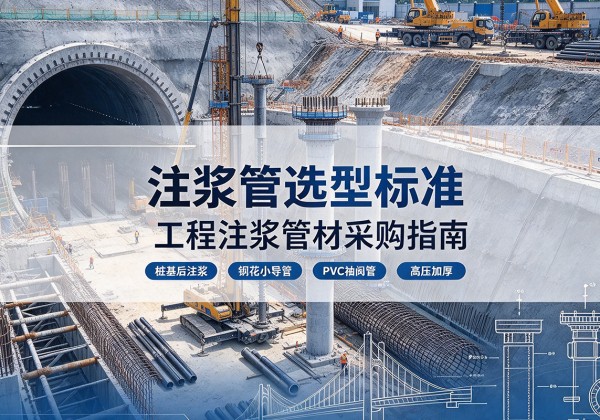 卫东注浆管选型标准
